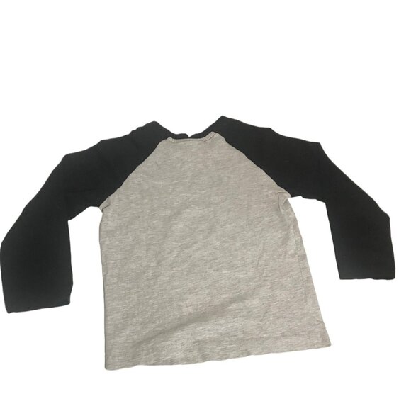 Rolling Stones T Shirt Kids Raglan Size 5T Black Grey Cotton Polyester Mick Jagg - Picture 6 of 6